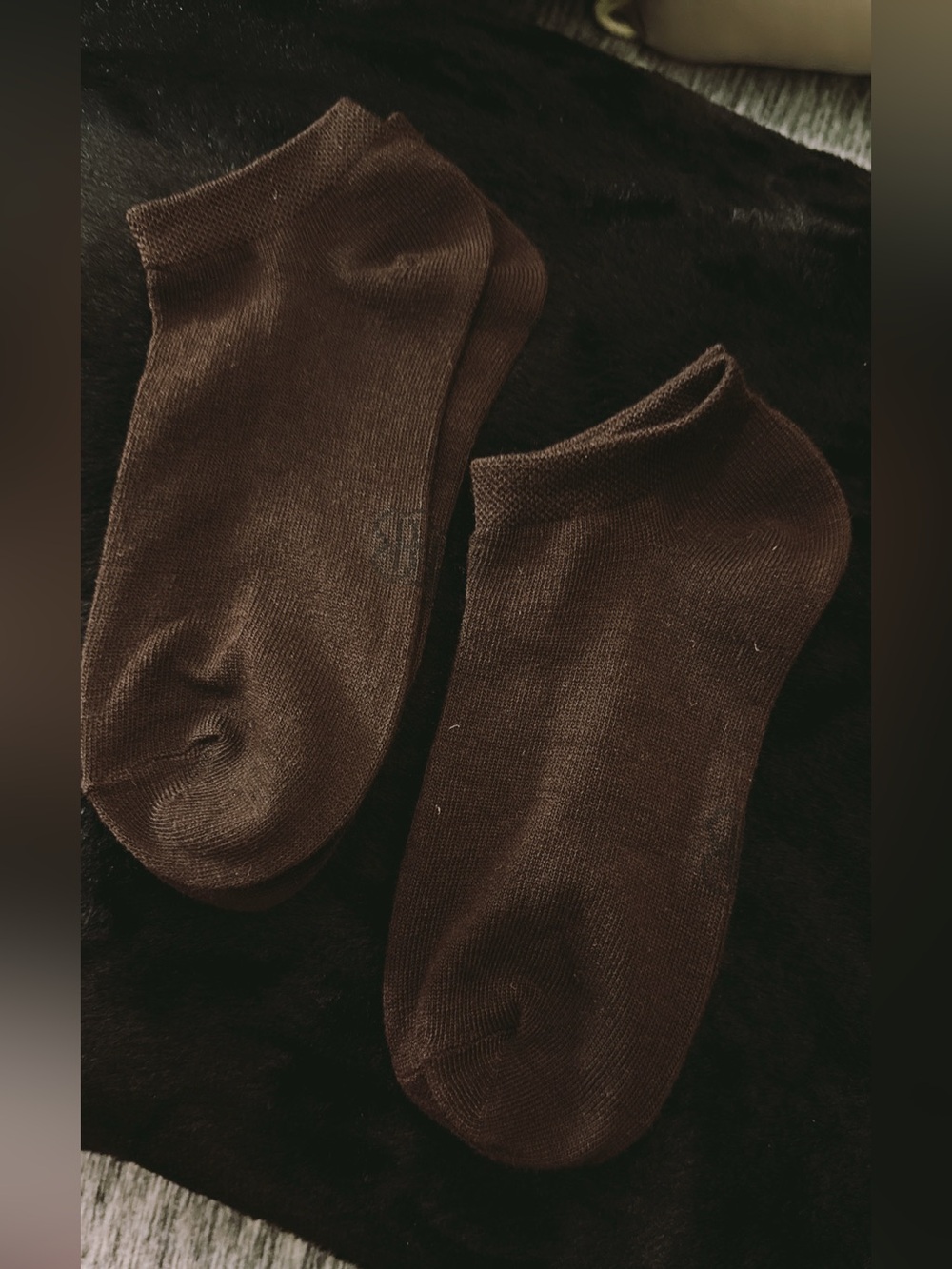 NWOT Bandolino Brown Low-Cut Athletic Ankle Socks 2 pairs